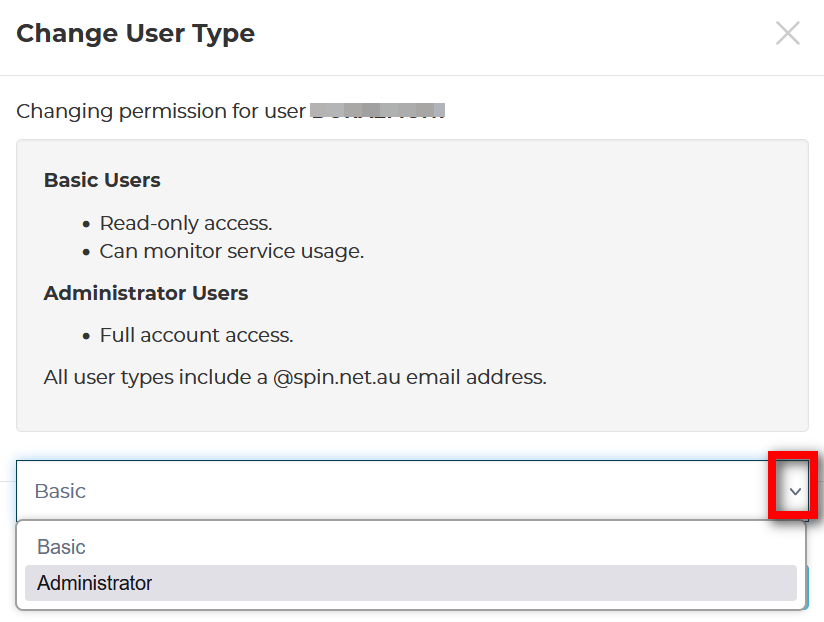 user management list