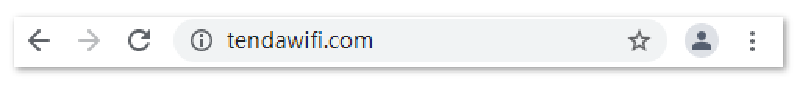 tendawifi in address bar