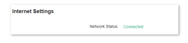 network status page