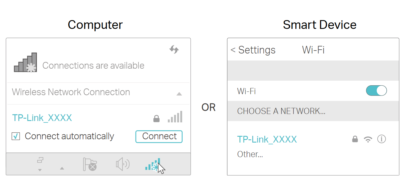 Guide to connect with wifi