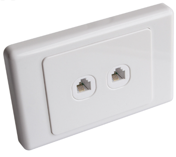 image of phone wall socket